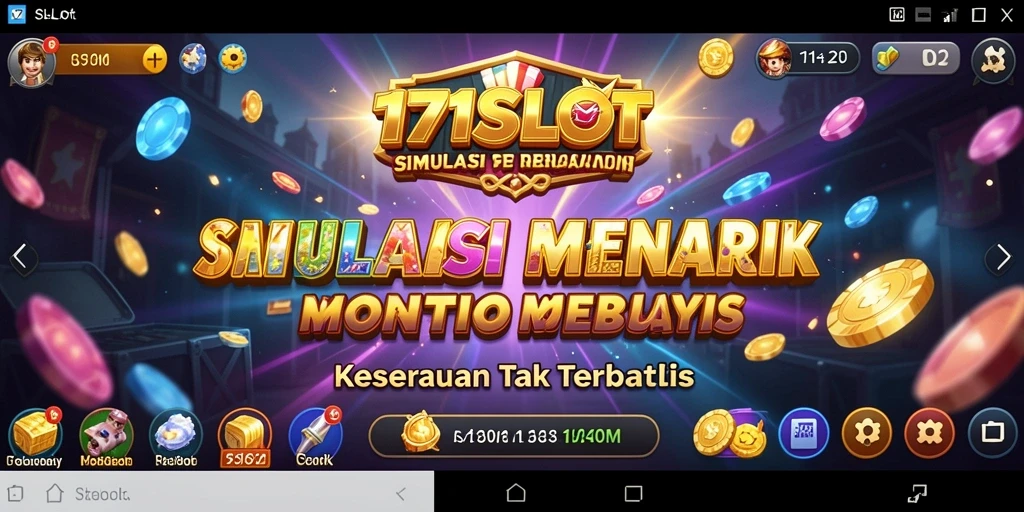 Tangkapan layar menarik dari gameplay 171SLOT yang menggambarkan keseruan bermain.