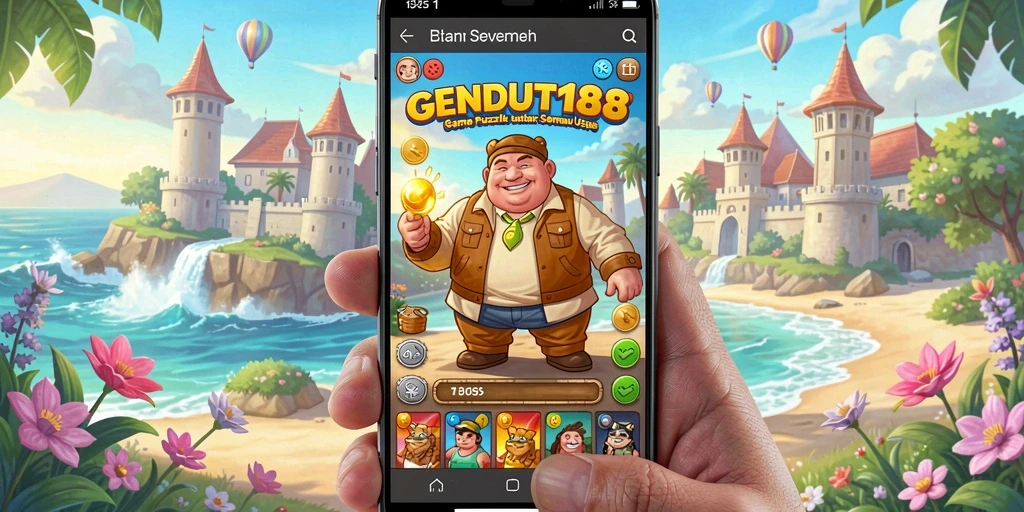 Tampilan gameplay GENDUT188 dengan teka-teki yang menantang.