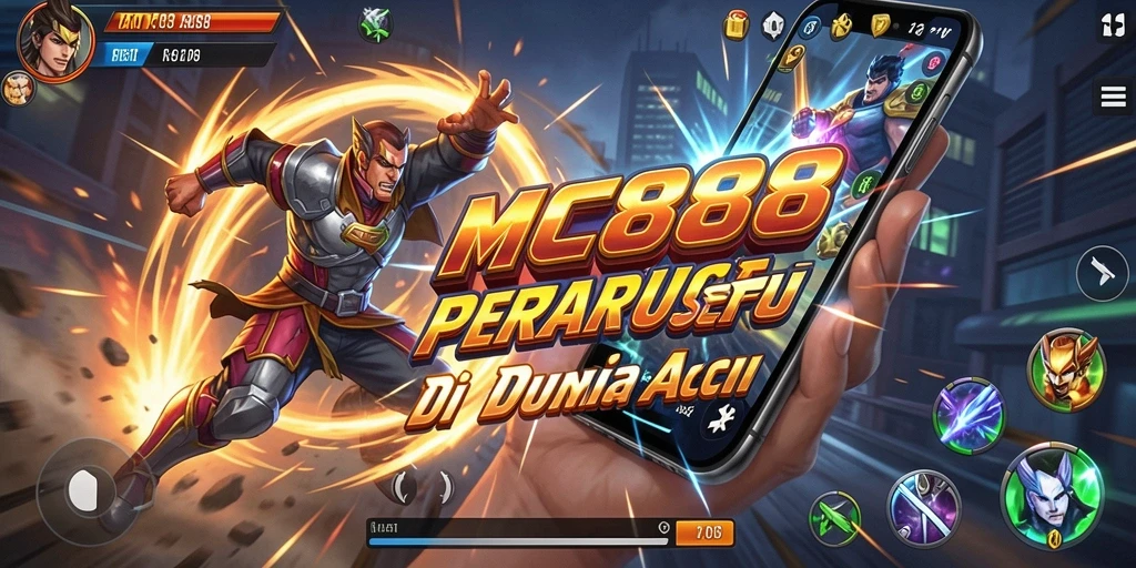 Gameplay seru dari MC888 menampilkan pertarungan yang mendebarkan.