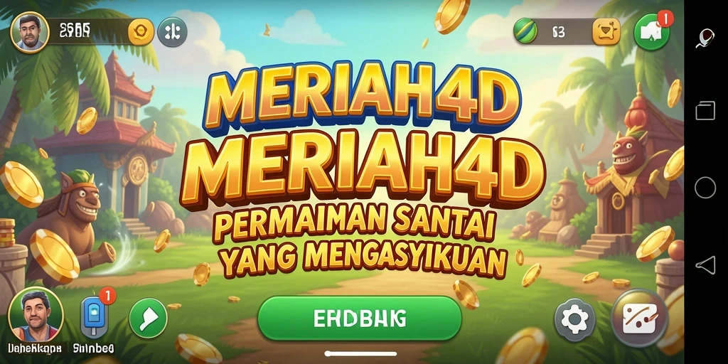 Tangkapan layar gameplay menyenangkan dari MERIAH4D.