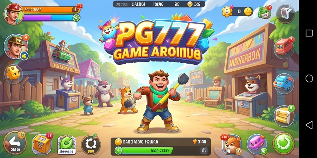 Tampilan gameplay PG777 yang menarik dan penuh aksi.